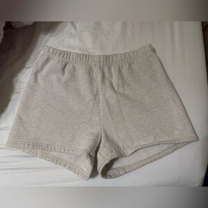 TNA COZY AF Fleece High Rise Sweatshorts 3”